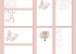春をイメージした爽やかなナチュラル名刺テンプレート（EPS）