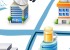 組み合わせを変えるだけで即座にかわいい案内地図が描けるキット（EPS）