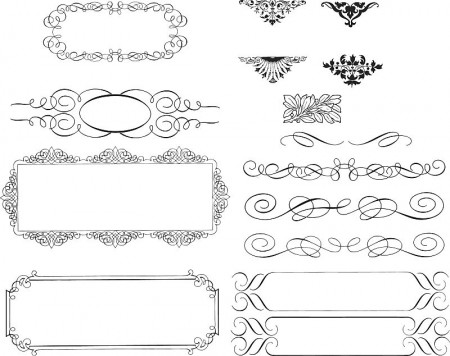 European-lace-pattern-vector-material-450x356