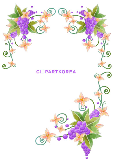 Flowers2C-fruit-and-butterfly-lace-Vector-material-29