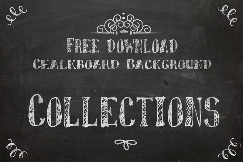 Free Downloadable Chalkboard Background