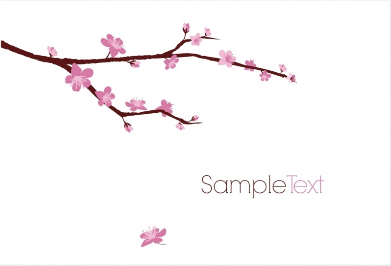 無料で使える 桜のベクターイラスト素材まとめ Ai Eps Svg